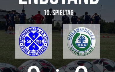 10. Spieltag – Topspiel endet gerecht unentschieden