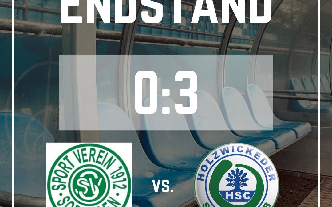 26. Spieltag in der Westfalenliga – SV Sodingen vs. HSC – 0:3