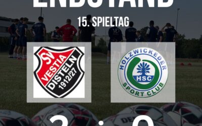 15. Spieltag – Letztes Hinrundenspiel, Tabellenplatz 3