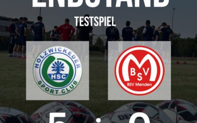 Holzwickeder SC – BSV Menden 5:0 (4:0)