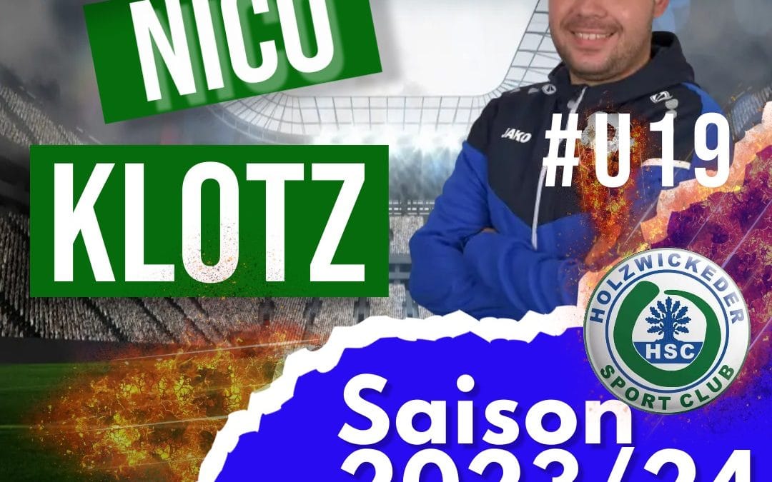 Nico Klotz verstärkt ab Sommer 2023 das Trainerteam der U19