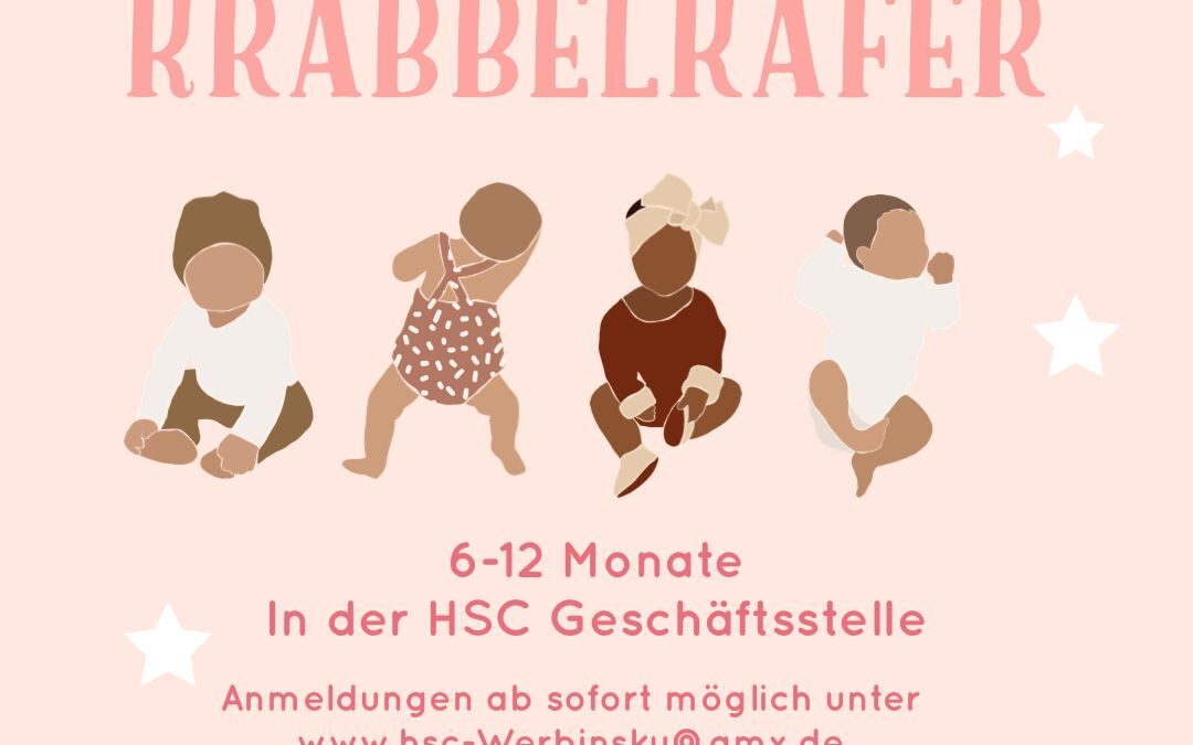 KrabbelKäfer startet mit neuer Gruppe ab 6 Monaten