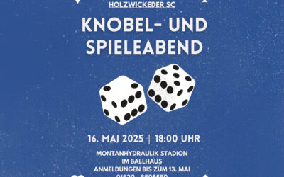 Knobel- und Spieleabend beim HSC am 16. Mai