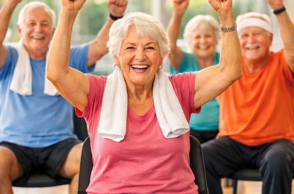 Mobilisationsgymnastik „Rund um den Stuhl“ – Senioren halten sich in Holzwickede fit