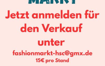 HSC-Frauen organisieren Ladies Fashion Markt am 20. September – noch freie Standplätze