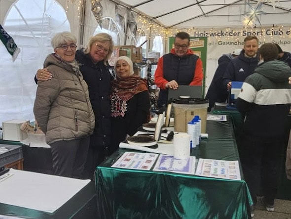 HSC auf dem Holzwickeder Weihnachtsmarkt